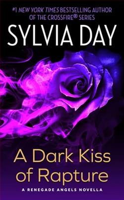 A Dark Kiss of Rapture - Novel Cover