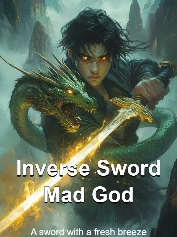 Inverse Sword Mad God - Novel Cover