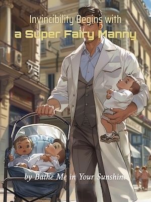 Invincibility Begins with a Super Fairy Manny - Novel Cover