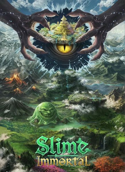 Slime True Immortal - Novel Cover
