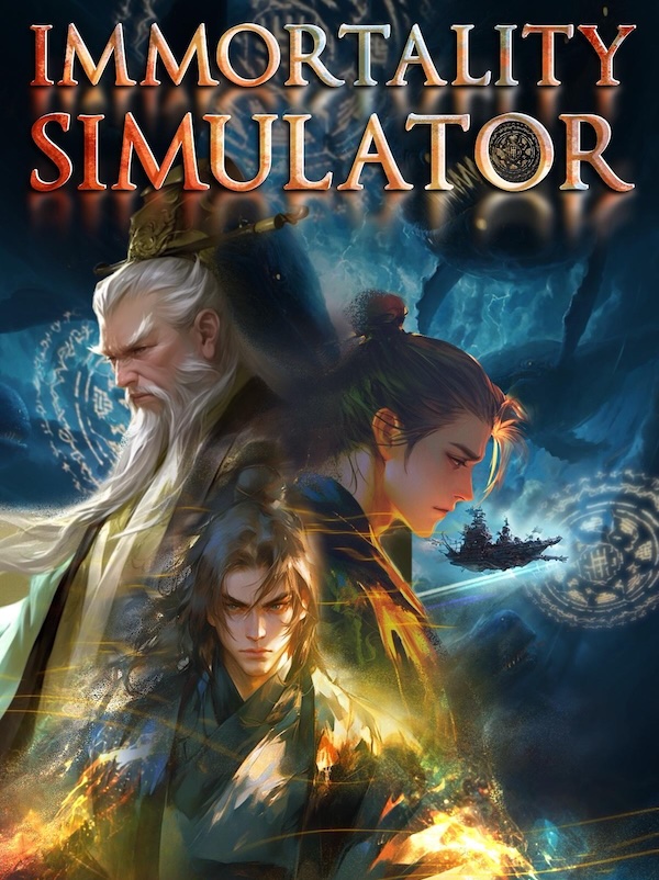 Immortality Simulator - Novel Cover